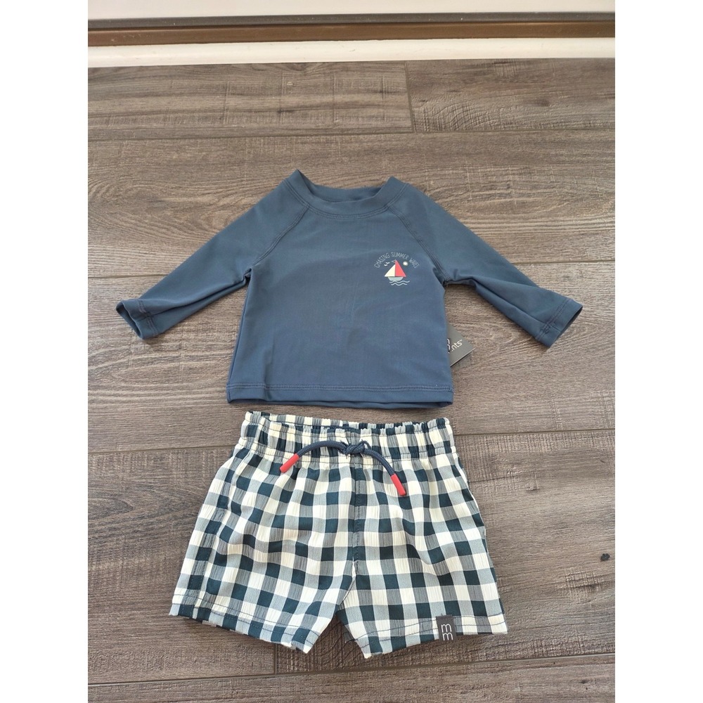 Modern moments baby‎ boy swimsuit 0-3 mos